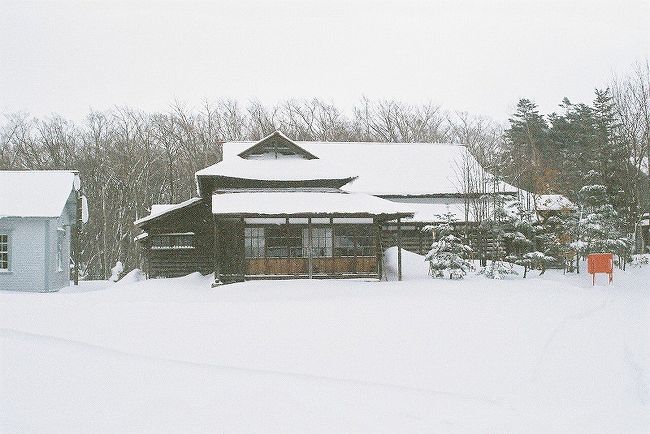 冬の北海道開拓村