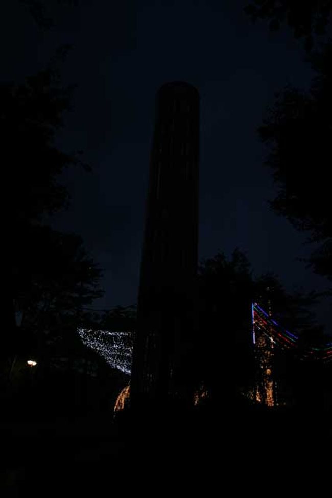 イルミが全て消えて真っ黒?<br />