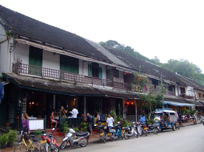 世界遺産ルアンプラバンのメインストリート