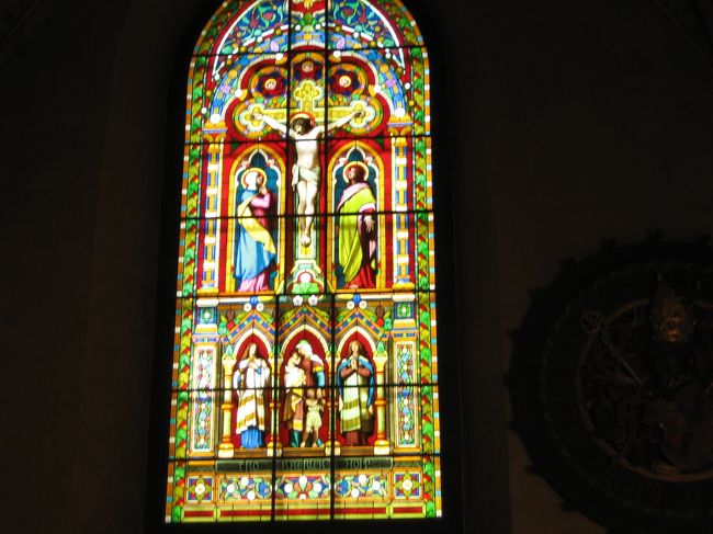 ここのステンドグラスも素晴らしかったです！