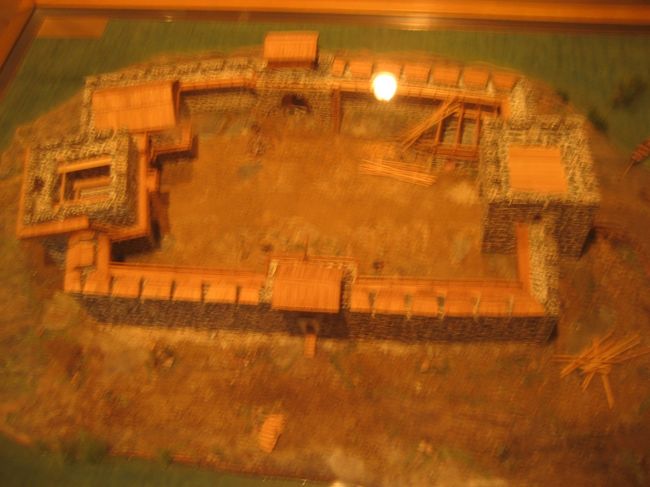 そしてこちらが昔のトゥルク城の模型。<br />驚いたことに、四方を水に囲まれ、島になっていました。当時はここをベースにしていたのでしょうか。
