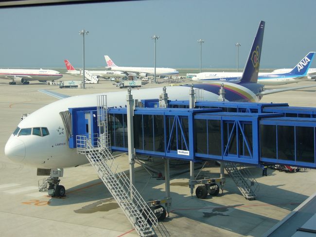 セントレアからバンコクに！<br />タイ国際航空に乗って旅のはじまり！！<br /><br />