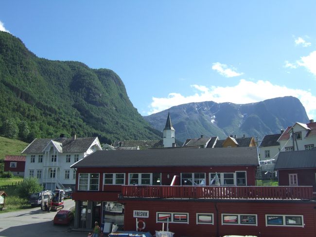 途中、立ち寄った小さな町