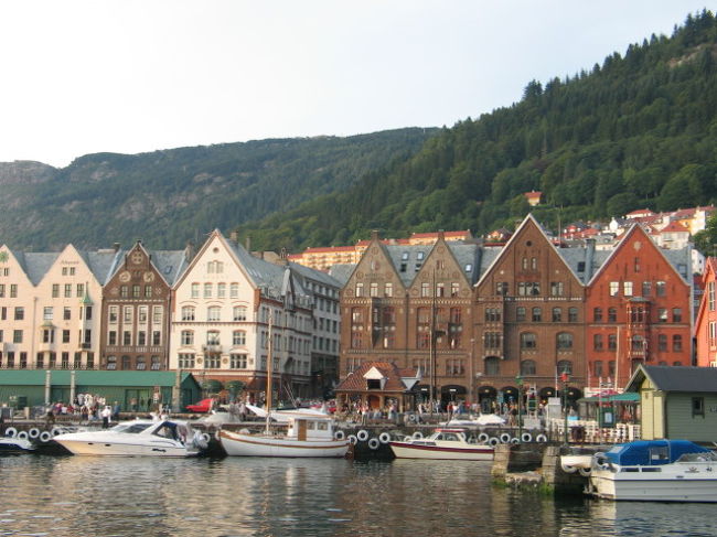 ベルゲンの世界遺産のブリッゲン