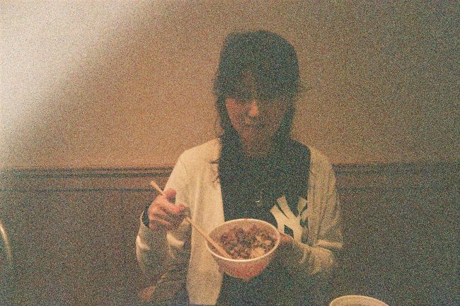 ヤンキースを見に行く前に吉野家へ　日本の牛丼より量が多いので食べきれませんでした　