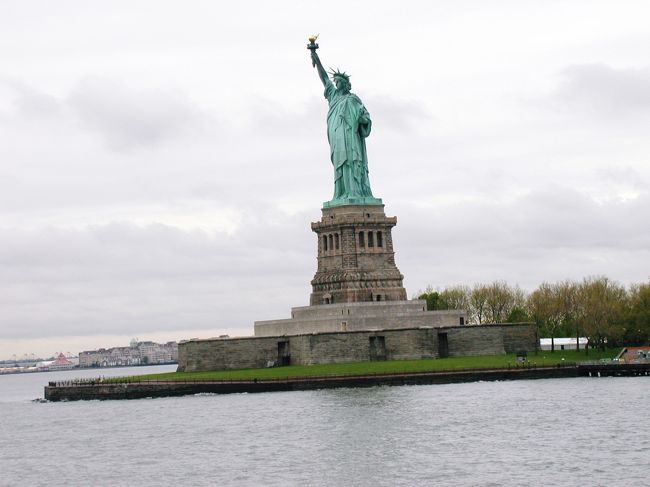 あれが自由の女神かぁ〜と感動した
