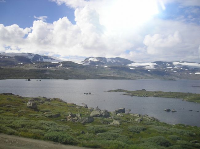 雪が見え始めると、Finseが近い。