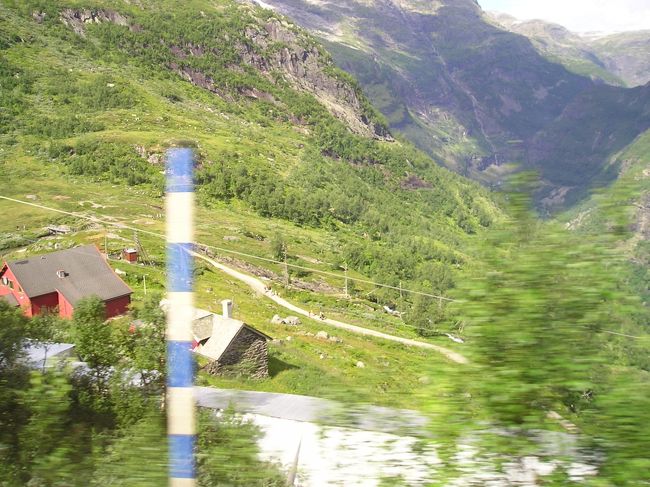 もうすぐ、ミュルダールです。<br />ナットシェルの一般的なコースでは、たいていの人がここで、フロム鉄道に乗り換えます。