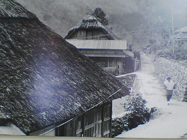 在りし日の、丹沢湖・湖底の民家・・