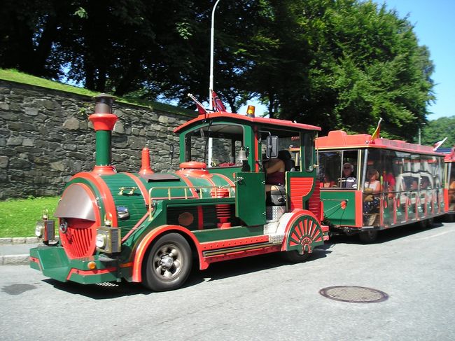 観光地ではよく見かけるミニトレイン