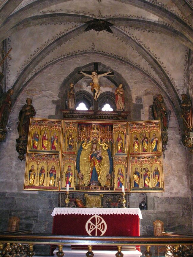 聖マリア教会内<br /><br />ベルゲンカードで入れます。<br />（なければ20NOK)