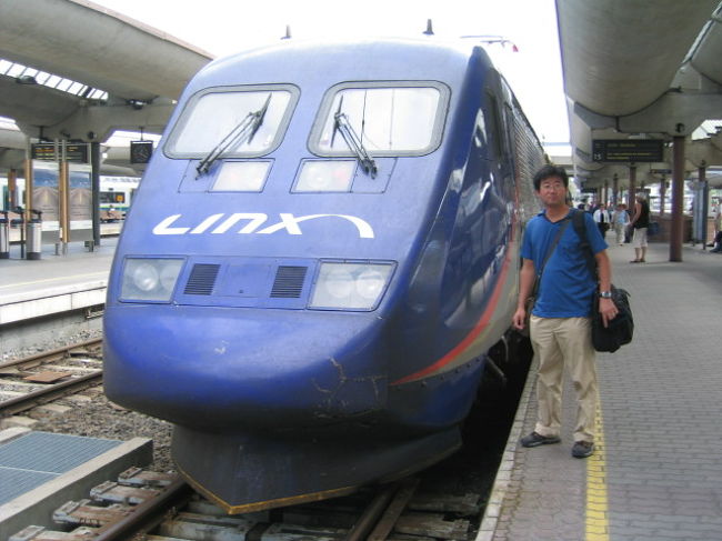 オスロとストックホルムを結ぶ国際特急「ＬＩＮＸ（リンクス）」