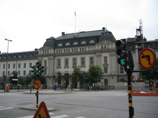 ストックホルム中央駅・重厚な感じ