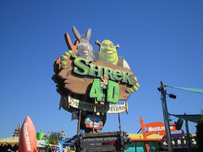 ユニバーサルスタジオ。<br />これはなかなかおもしろかったよ。<br />しゅれっく見たことないけど楽しめた。