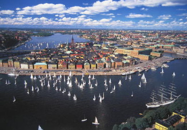 ストックホルムの全景