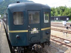 三峰口駅にて車両の一番後ろです。
帰りは転車台で方向を変えたSLがここに連結します。