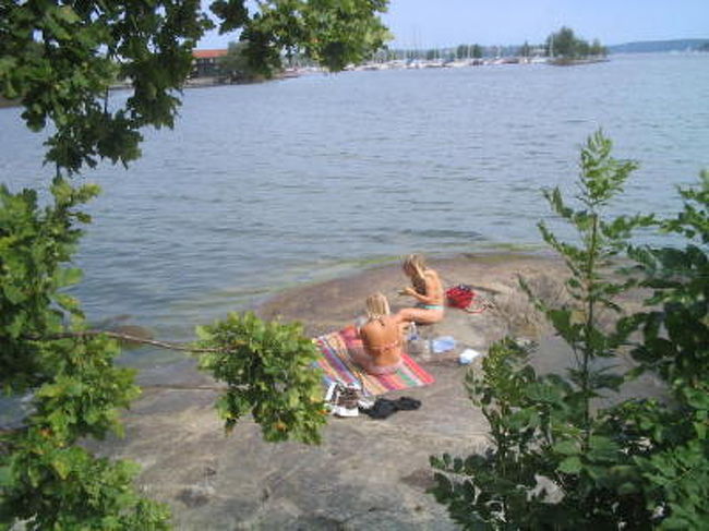 短い夏を楽しむ