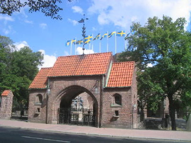 競技場の入り口