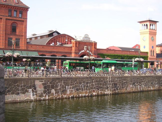 駅前まで帰ってきました