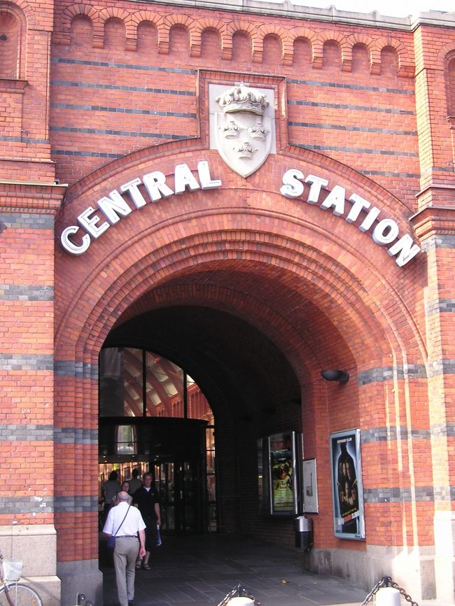 マルメ中央駅舎入口