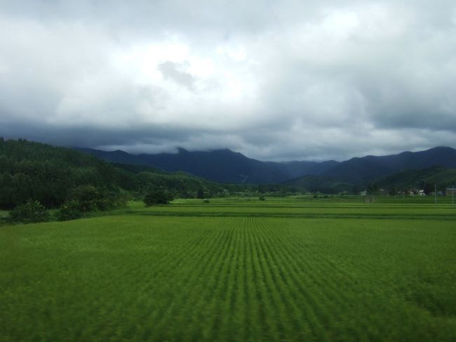 このあたりから、曇りだしてきた……<br />太平洋側は、やっぱり天気が良くないみたい。<br />