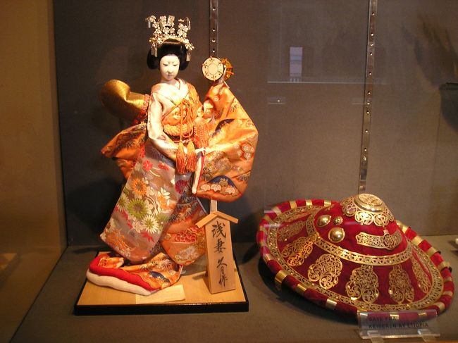日本人形も飾られていました