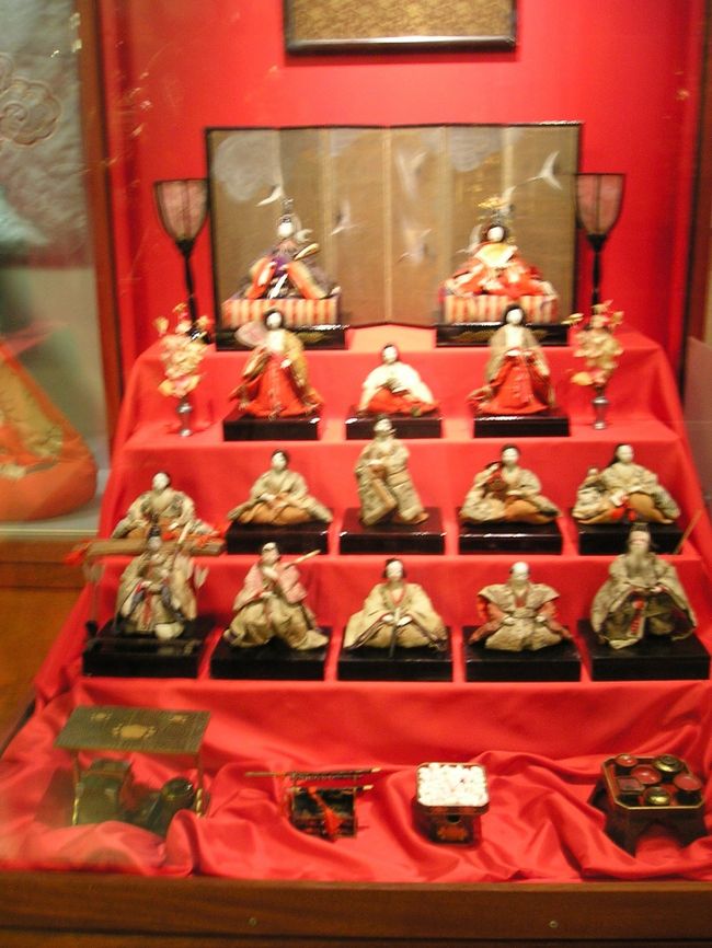 お雛様の展示もありました