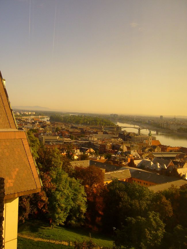 2006年8月27日<br /><br />グッドモーニン。<br /><br />昨日は移動の疲れと、肝臓の疲れでぐっすり睡眠。<br />昨日は真っ暗だった窓の外。<br />開けてみると、”かろうじて”ドナウ川が見える。<br />なんか、めちゃくちゃ綺麗な街だなぁ。