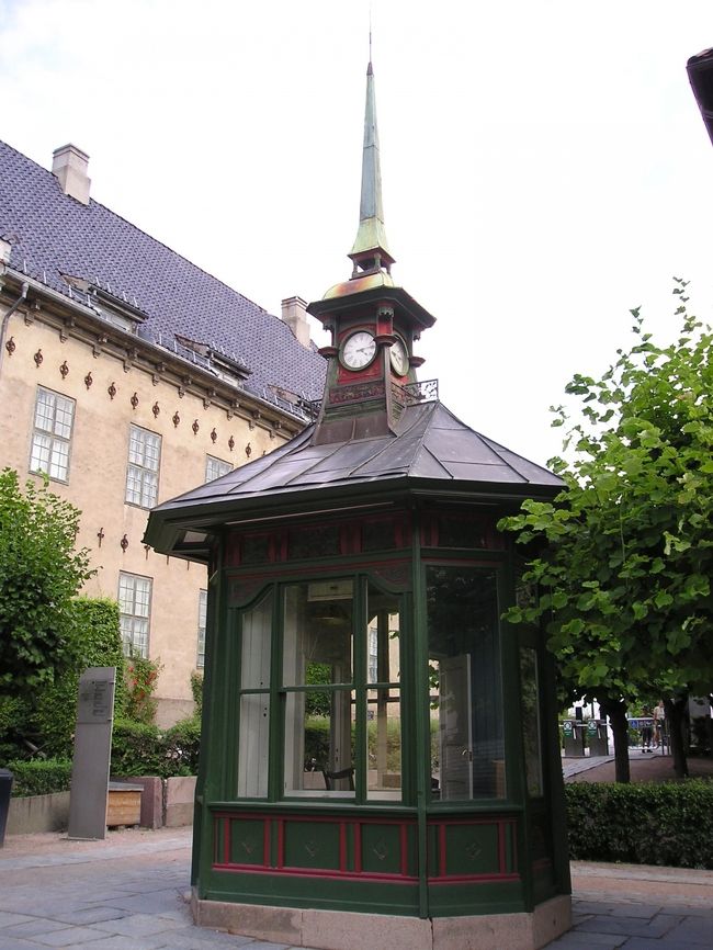 ノルウェー民俗博物館入場した所