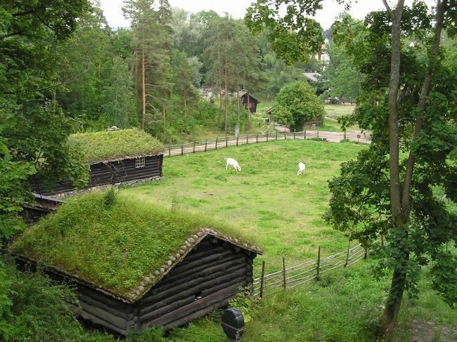 野外博物館は広い敷地です