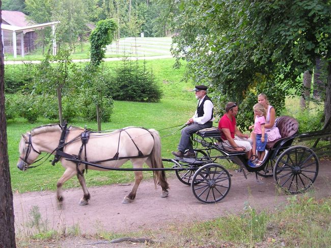 馬車がお通りです。