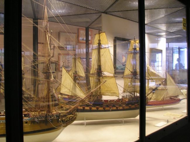 船の模型がとってもたくさん<br /><br />船好きの人には、たまらないと思います。