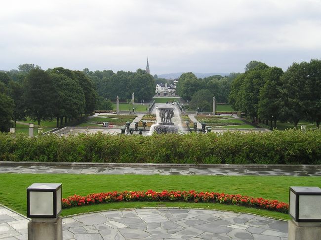 入口方面を振り返ってみると