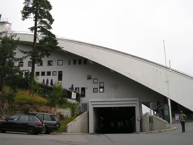 ジャンプ台の入口