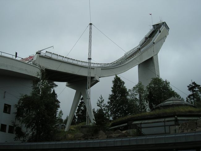 ジャンプ台です