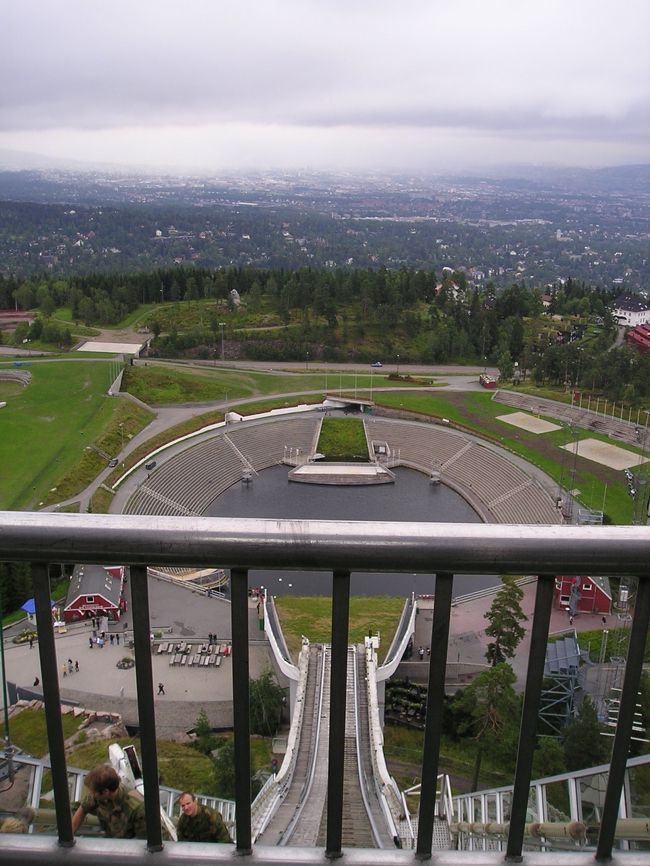 ジャンプ台のてっぺんから