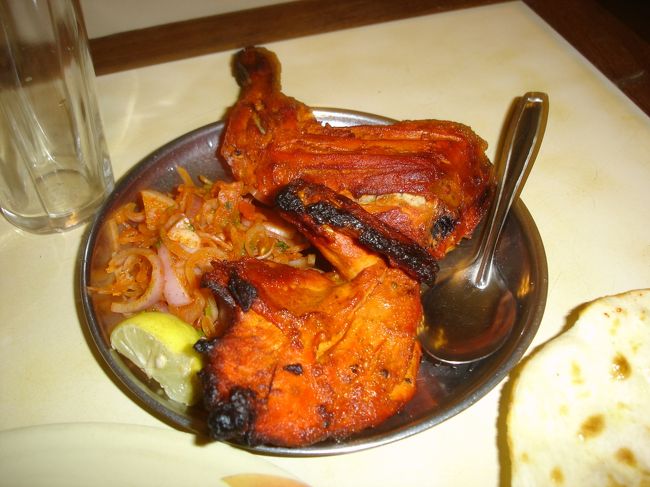 タンドリーチキン、うまかった。