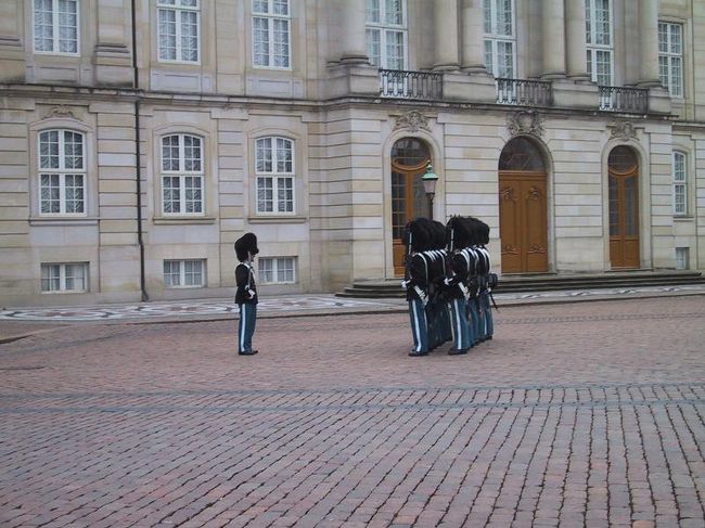 同じく衛兵交代式の様子です。