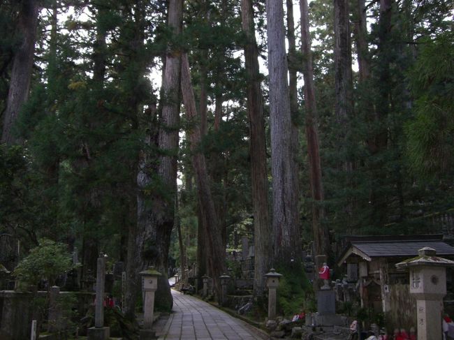 The Road Of Tombstones<br /><br />一の橋〜燈篭堂<br /><br />有名な歴史上の人物から一般庶民の墓標まで<br /><br />今にも崩れそうなほど朽ち果てた墓石から<br /><br />建てたばかりのピカピカの墓石まで<br /><br />その数は数十万基。