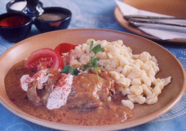 パプリカシュ・チキン最高でした。