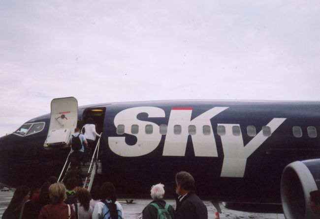 十分に楽しんだBudapestから次の目的地Veneziaへ向け出発です。この際利用したのがSkyEurope。この区間、直行便を飛ばしている航空会社は少ない上結構な値段。その中でSkyEuropeは助け舟。早めに予約・購入したため約4500円位でした。