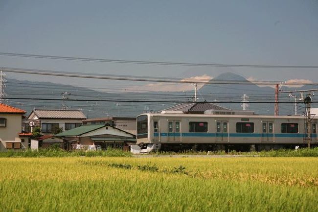 これも富士山が写っています。