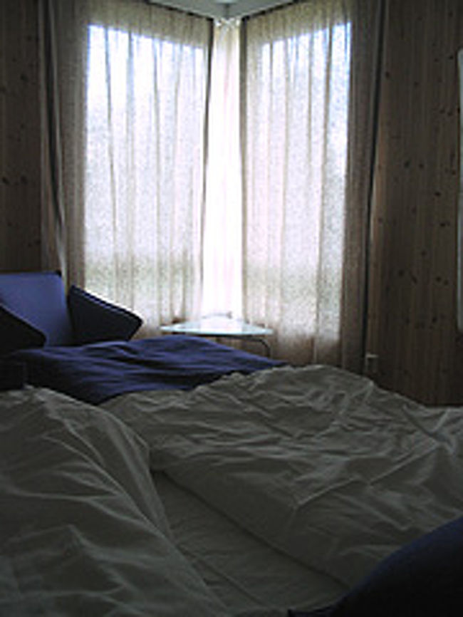 夜中の11時なのに普通に日差しが入ってくる部屋。<br />白夜なのにカーテンは遮光ではない。<br />なぜだ・・・眠れないじゃないか！