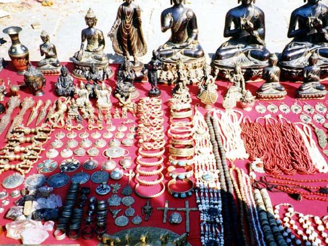 ダルバール広場のお土産屋さん