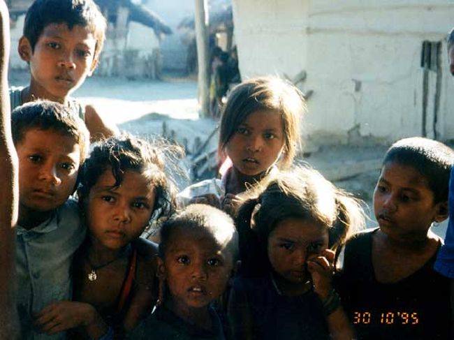 ネパールの子供