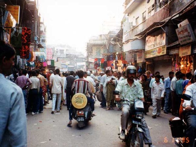 安宿街 ニューデリー