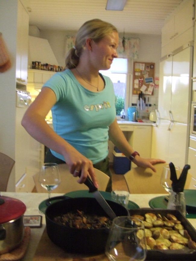 オリバーの彼女、マリカ、フィンランド人。