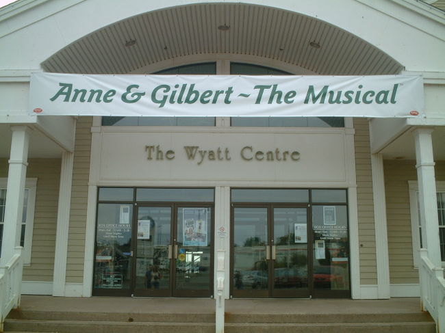 じゃじゃーん！<br />これが「Anne and Gilbert」をやっていた劇場！<br />