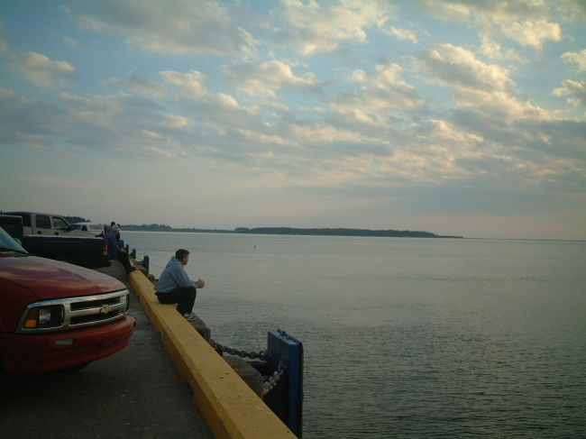 サバの釣り人がたくさんいました。