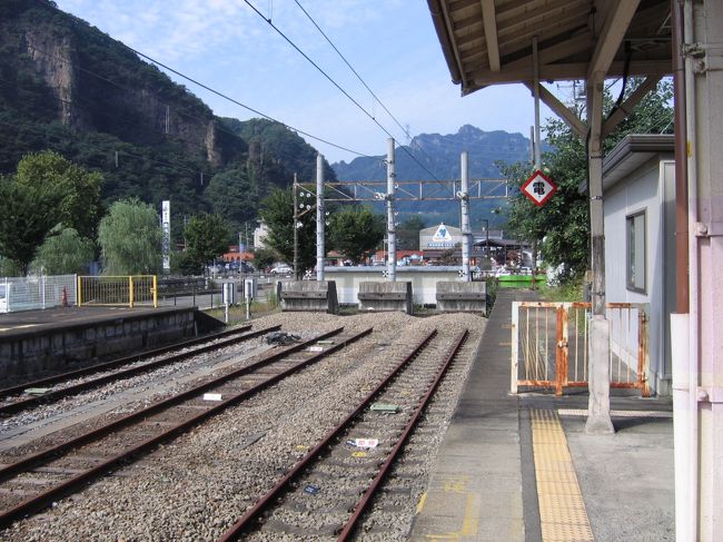 何年かぶりの横川です。線路が切れているのが何とも悲しい。